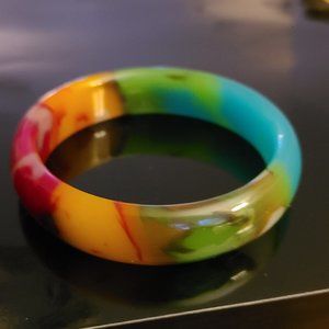 Jade Gemstone bangle bracelet -Chunky bracelet-Gemstone bracelet -Anniversary